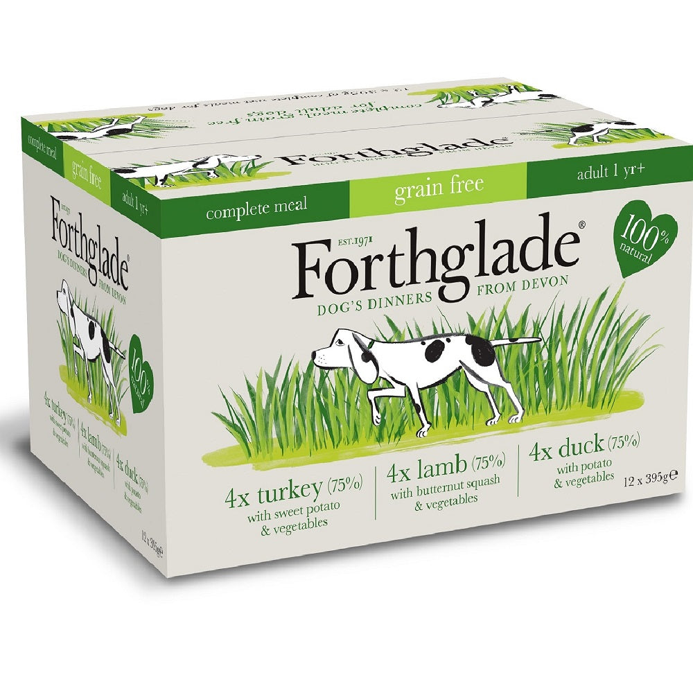 Forthglade - Multicase Grain Free  (12 x 395g)