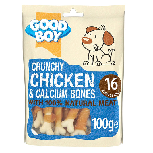 Good Boy - Crunchy Chicken & Calcium Bones (100g)