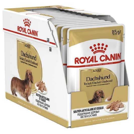 ROYAL CANIN - Dachshund Adult Pouches (12 x 85g)