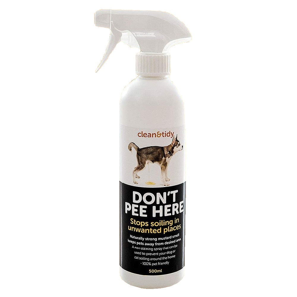 Sharples Clean & Tidy - Don't Pee Here Spray (500ml)