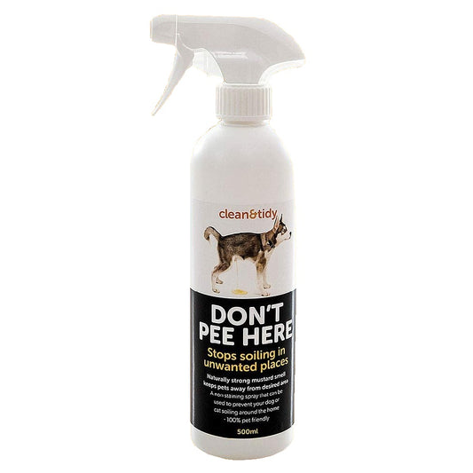 Sharples Clean & Tidy - Don't Pee Here Spray (500ml)