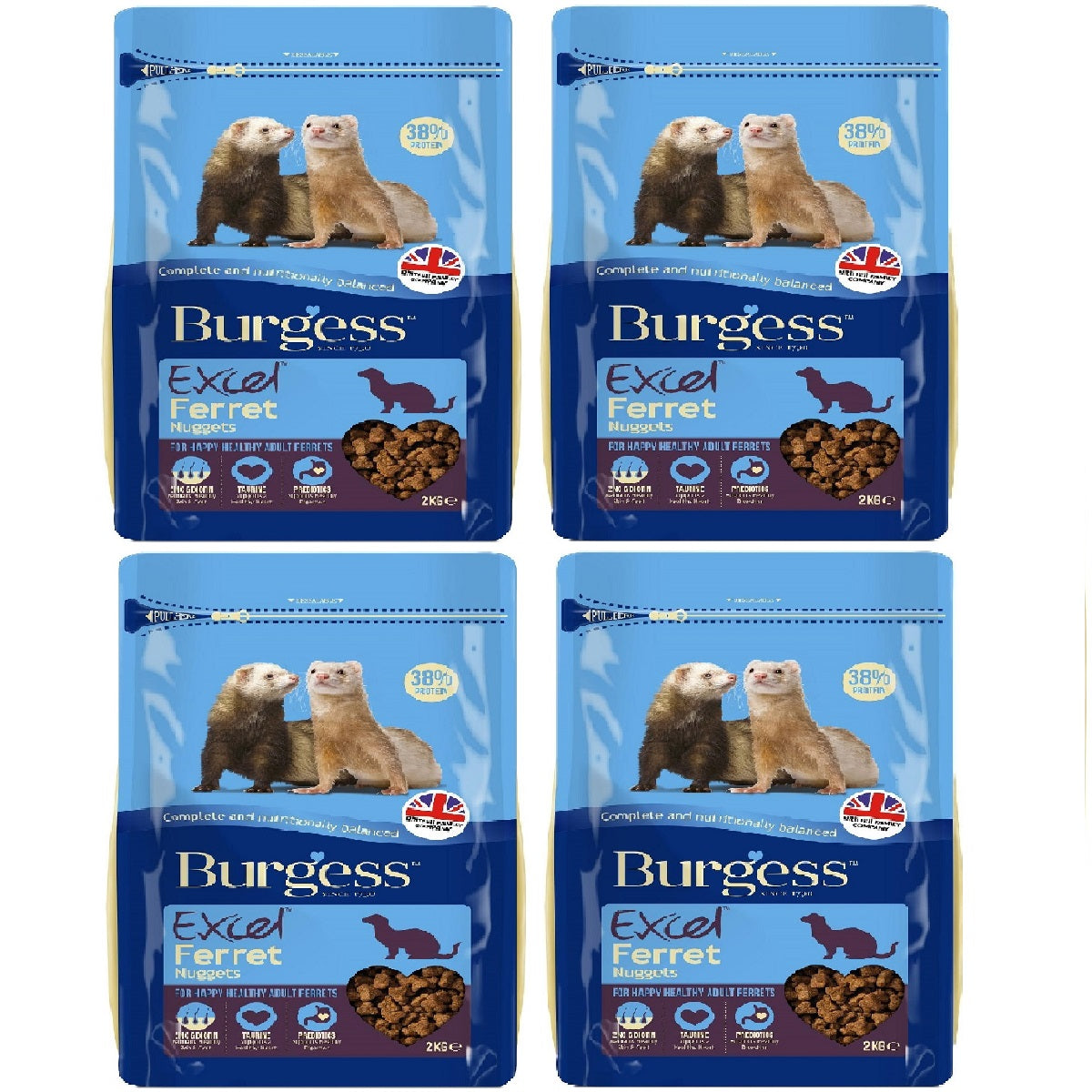 Burgess - Excel Ferret Nuggets (2kg)