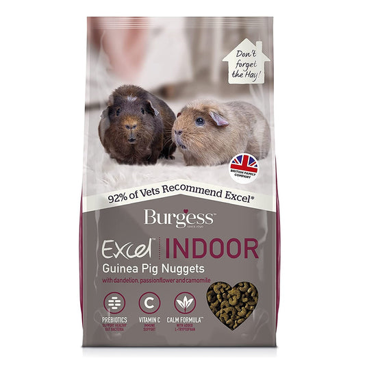 Burgess - Excel Indoor Guinea Pig Nuggets (1.5kg)