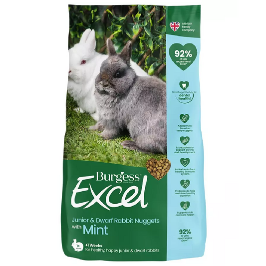 Burgess - Excel Junior & Dwarf Rabbit Nuggets