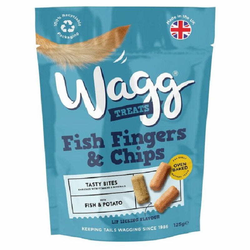 Wagg - Fish Fingers & Chips (7 x 125g)
