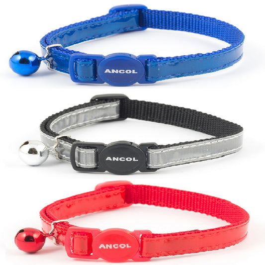 Ancol - Gloss Reflective Collar