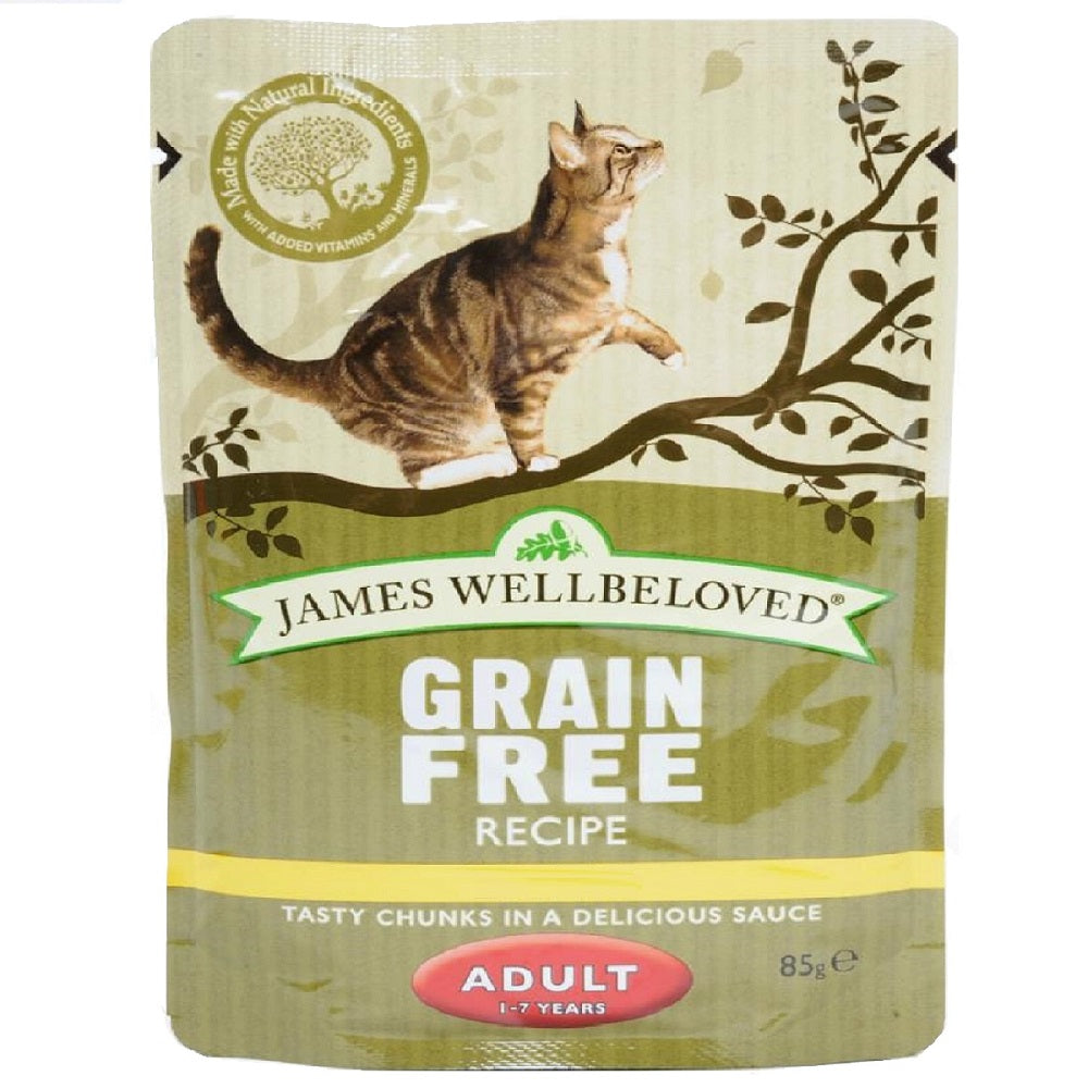 James Wellbeloved - Grain Free Cat Food (12 x 85g)