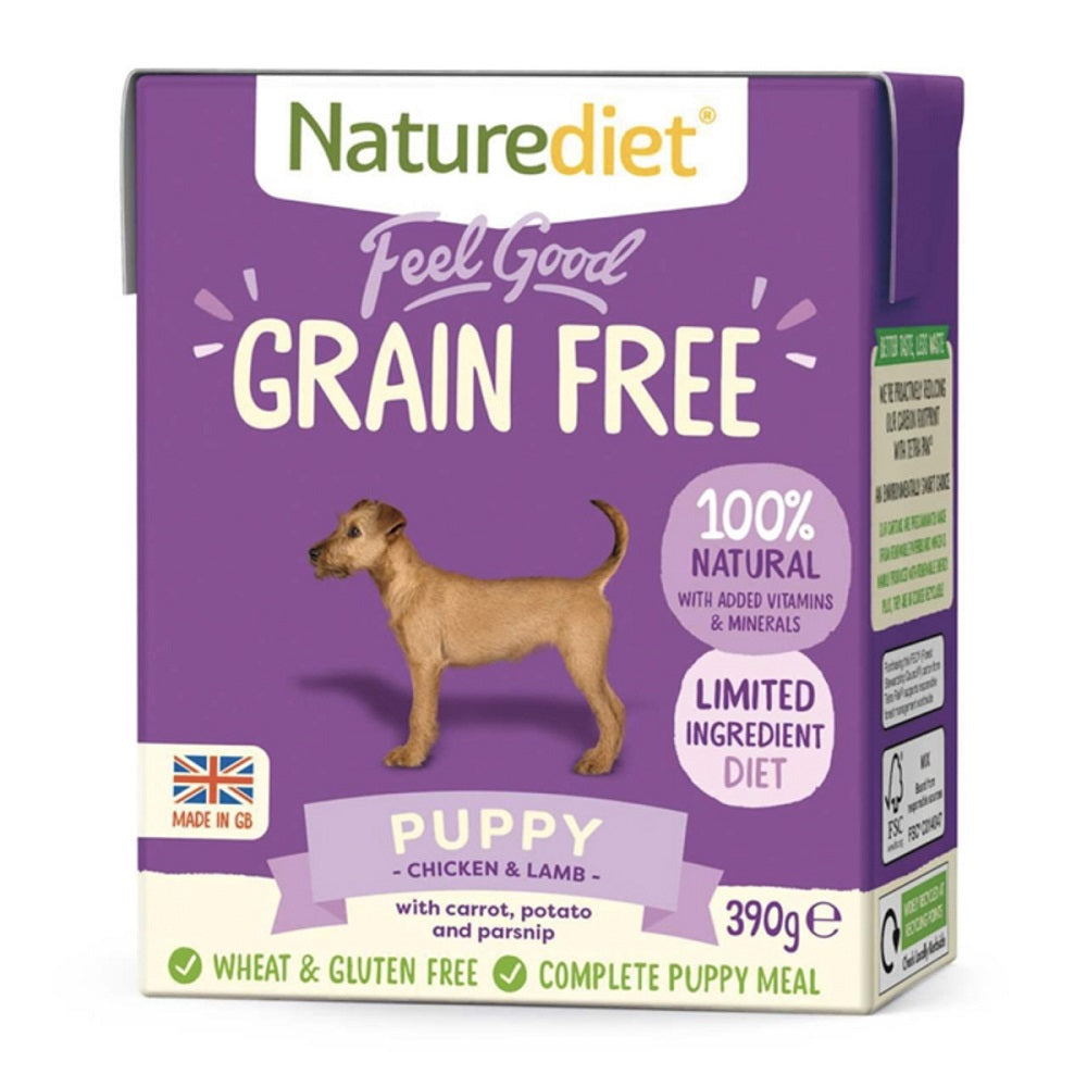 Naturediet - Feel Good Grain Free Puppy (18 x 390g)
