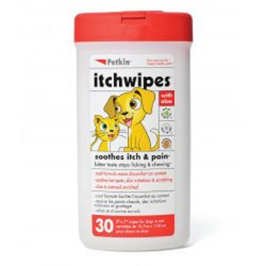 Petkin - Itch Wipes (30pk)