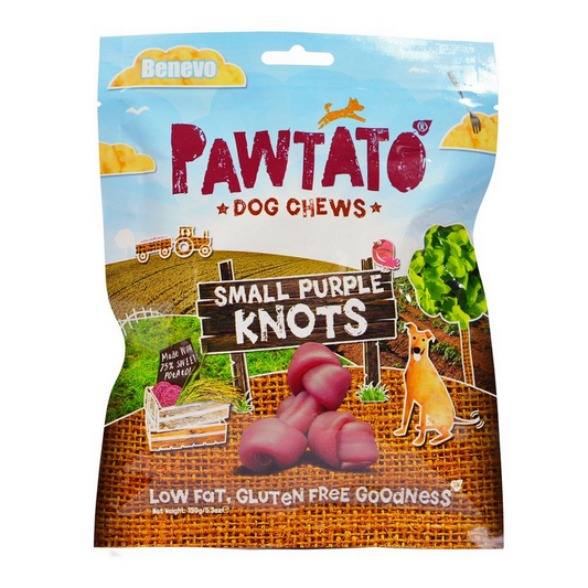 Benevo - Pawtato Knots Purple (150g)