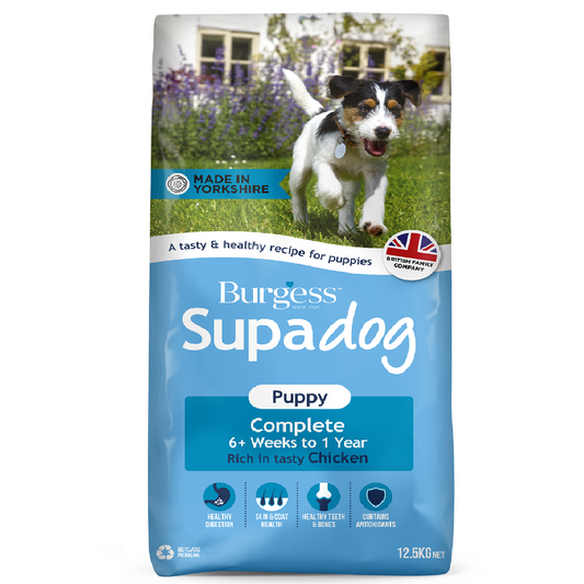 Burgess - Supadog Puppy Complete (12.5kg)