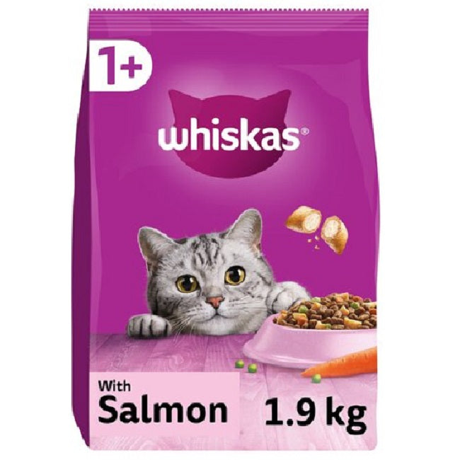 Whiskas - Adult 1+ Salmon (1.9kg)