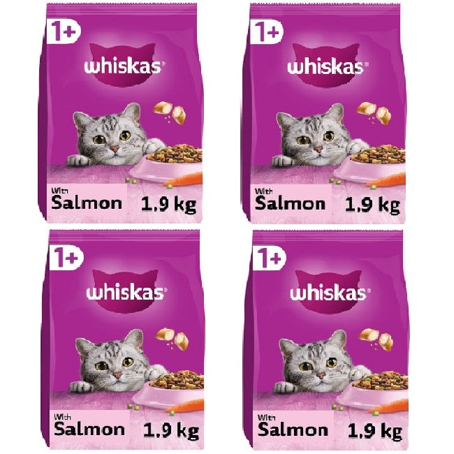 Whiskas - Adult 1+ Salmon (1.9kg)