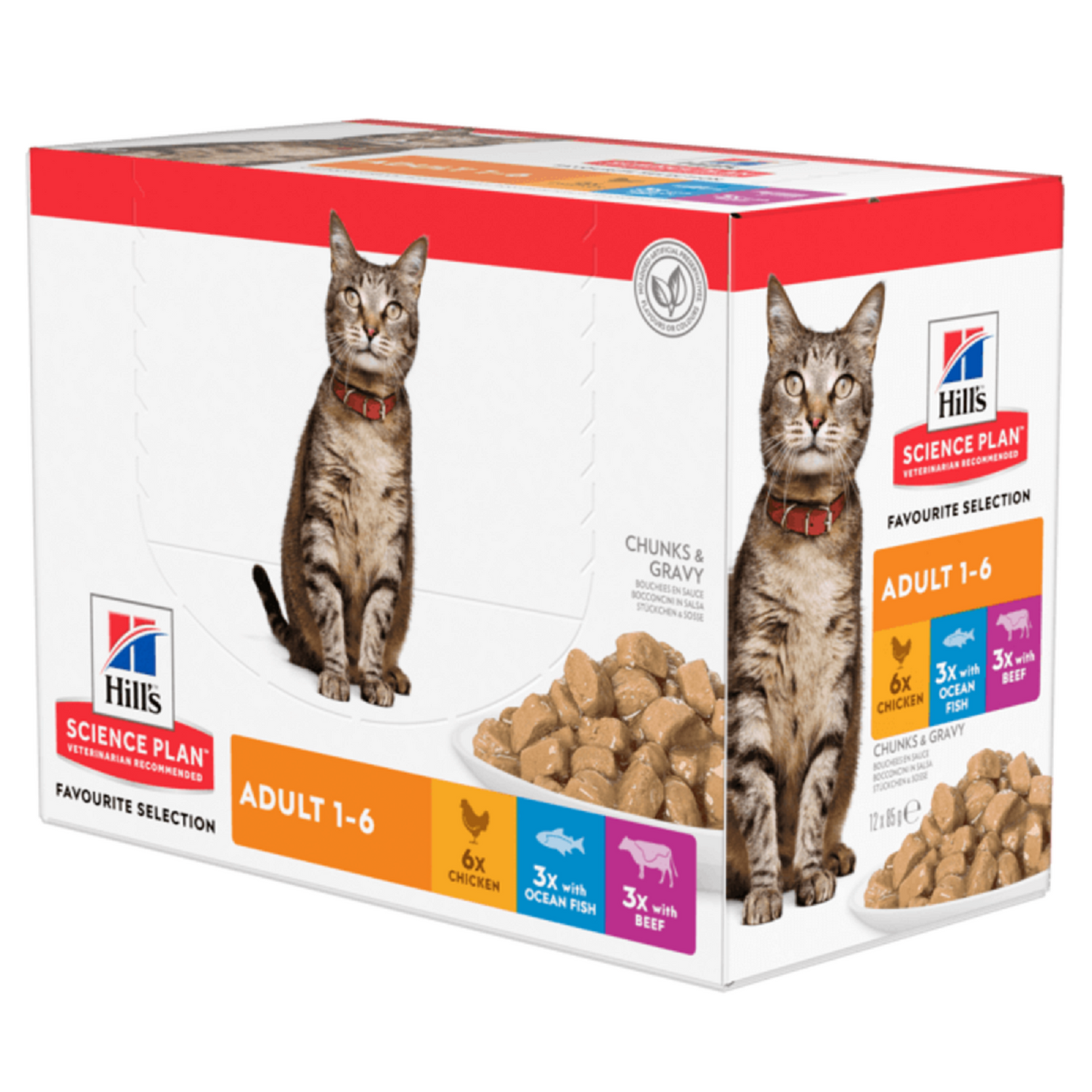 Hills Science Plan - Adult Cat Multipack (12 x 85g)