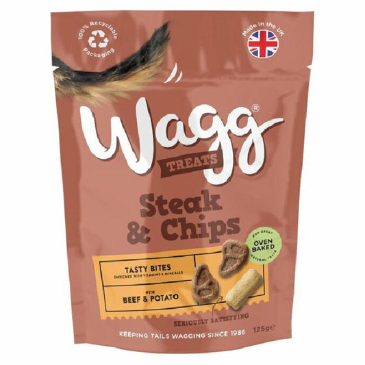 Wagg - Steak & Chips (7 x 125g)