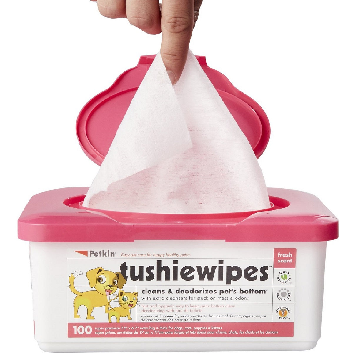 Petkin - Tushie Wipes (100pk)