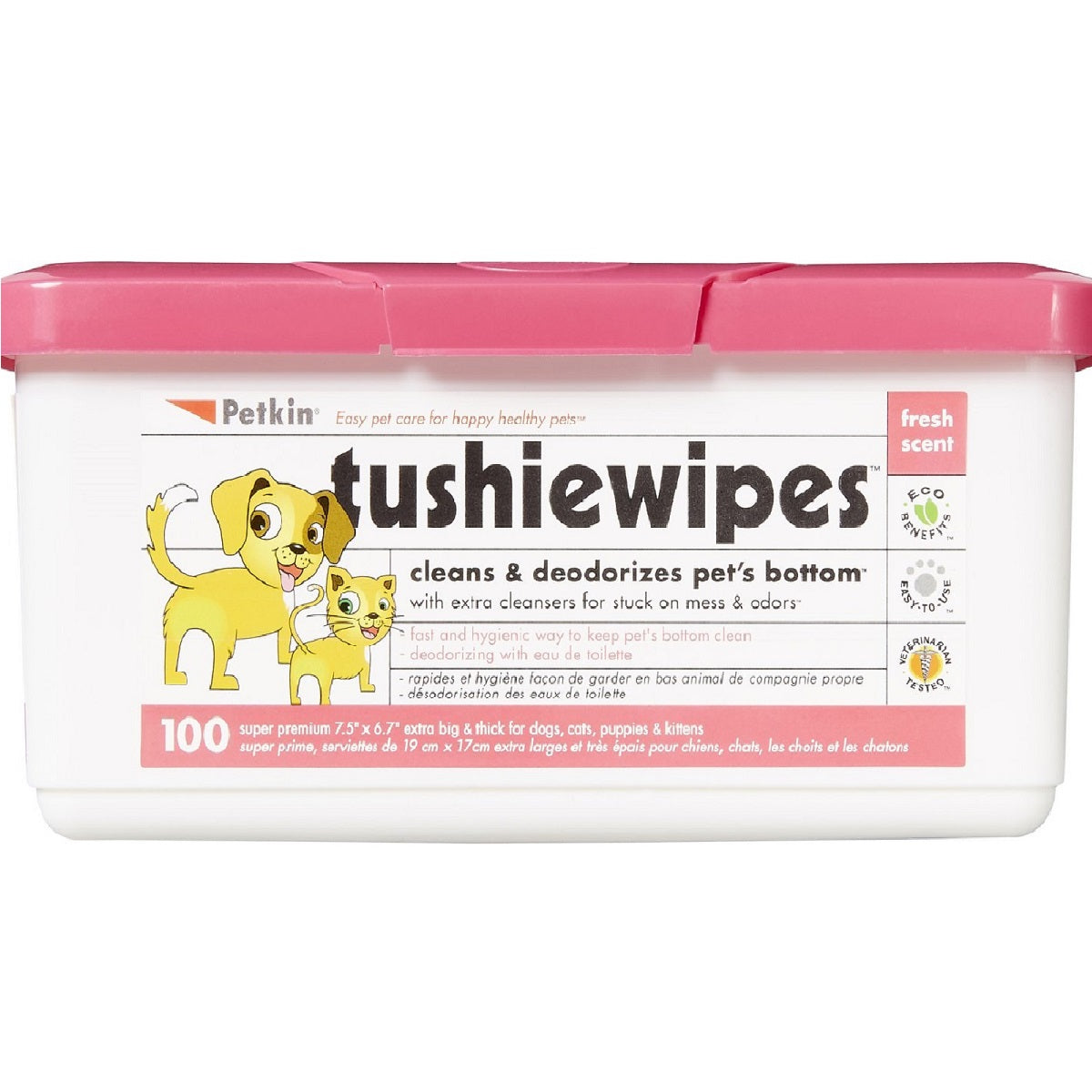 Petkin - Tushie Wipes (100pk)