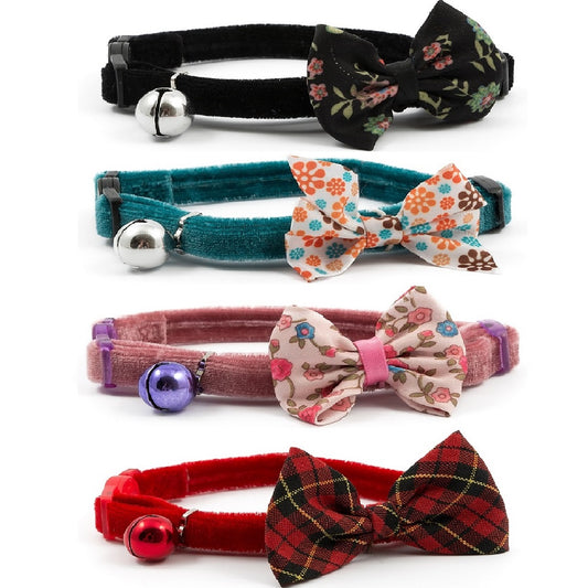 Ancol - Vintage Bow Cat Collar