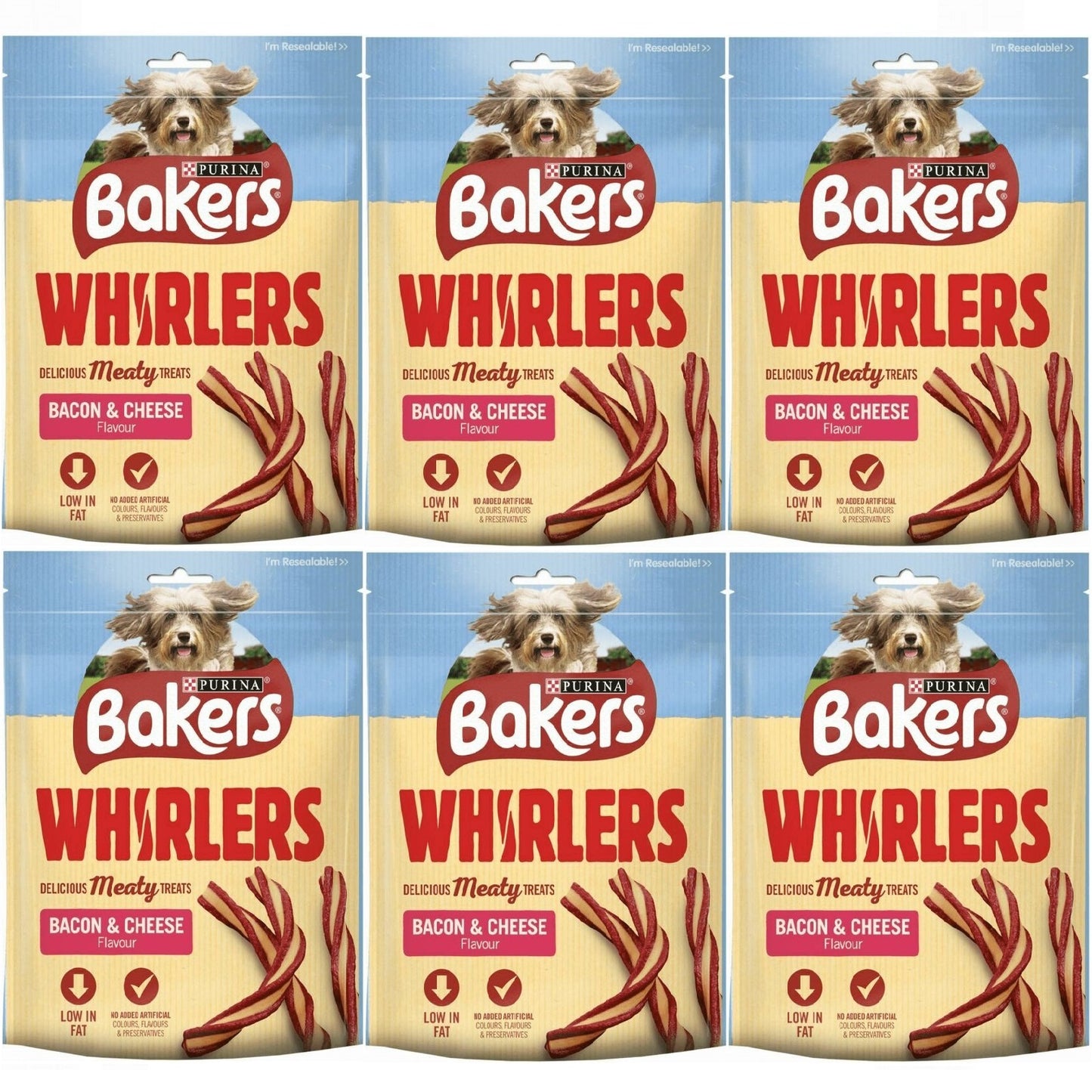 Bakers - Whirlers (6 x 130g)