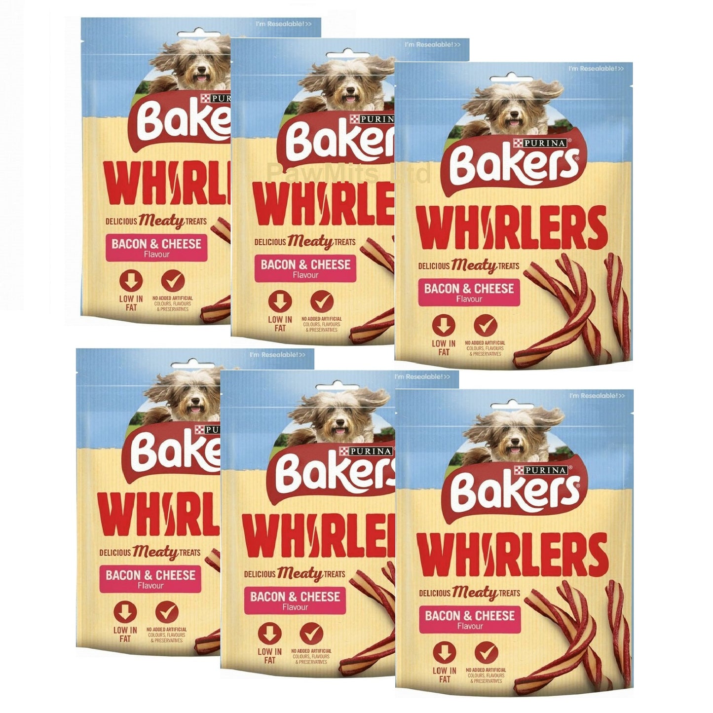 Bakers - Whirlers (6 x 130g)