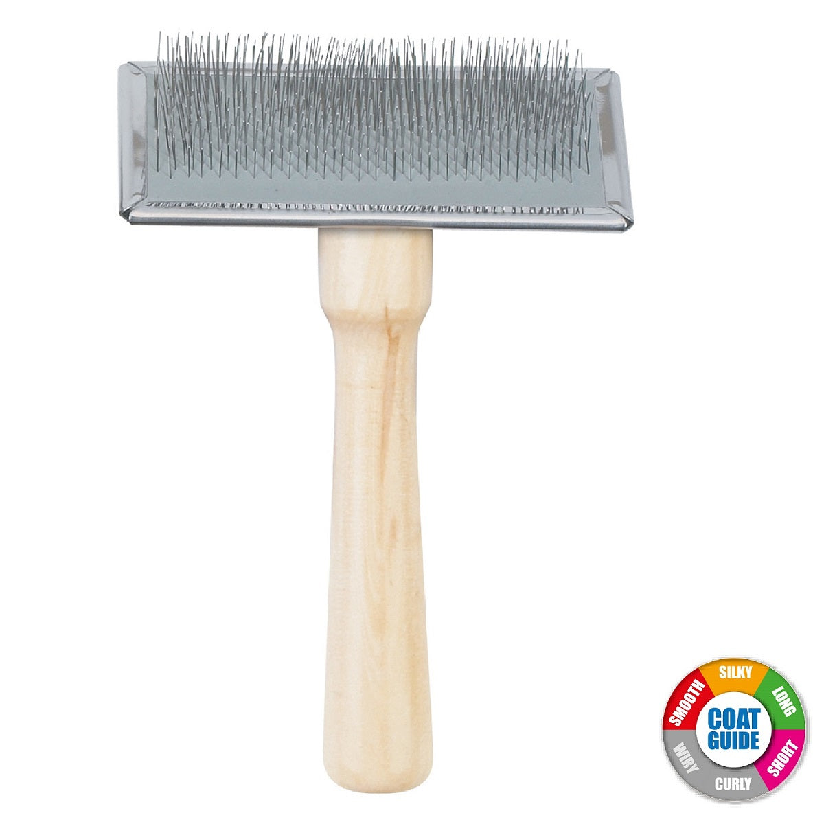 Ancol - Wooden Slicker Brush