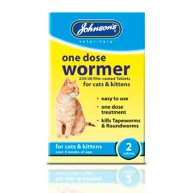 Johnson's One Dose Cat Wormer PawMits