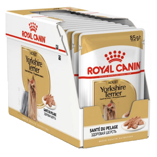 ROYAL CANIN - Yorkshire Terrier Adult Pouches (12 x 85g)