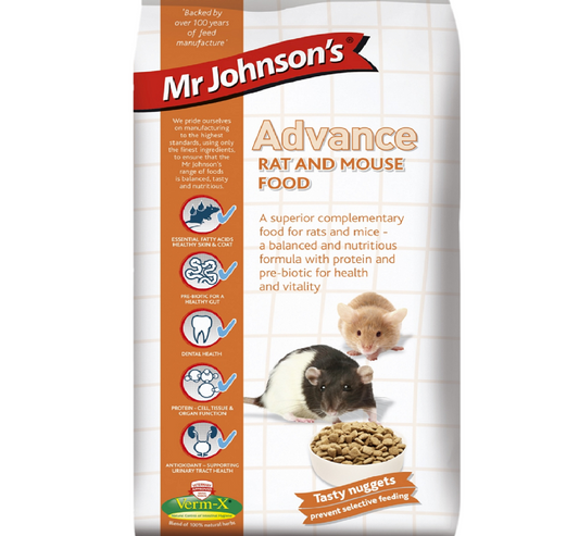 Mr Johnsons - Advance Rat and Mouse Food (750g)