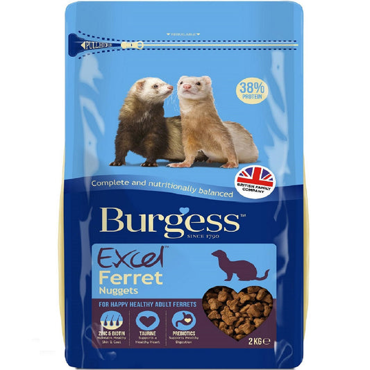 Burgess - Excel Ferret Nuggets (2kg)