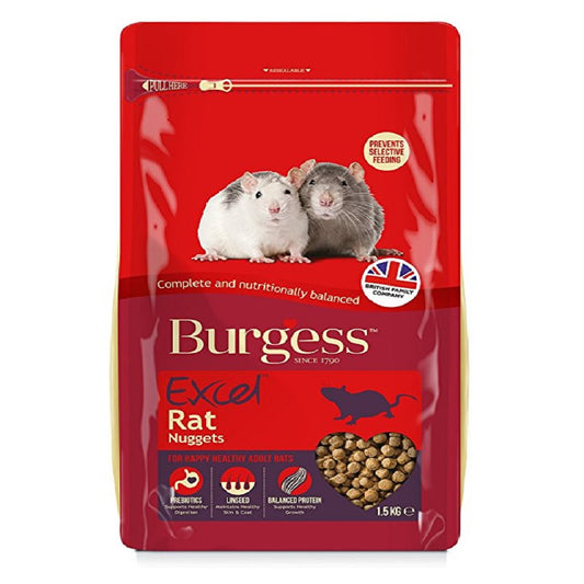 Burgess - Excel Rat Nuggets (1.5kg)