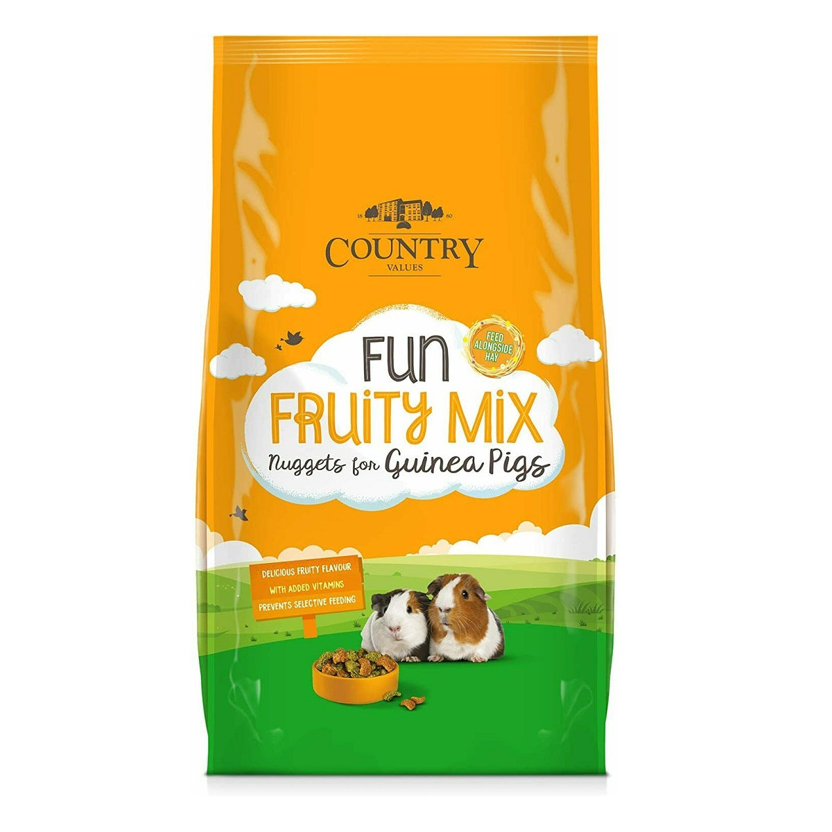 Country Values - Fruity Mix Nuggets Guinea Pigs