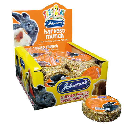 Johnsons - Rabbit & Guinea Pig Harvest Munch (18pk)