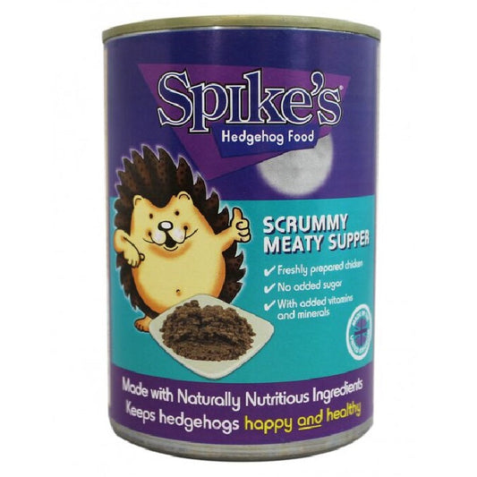 Spikes - Scrummy Meaty Supper Hedgehog Food (395g)