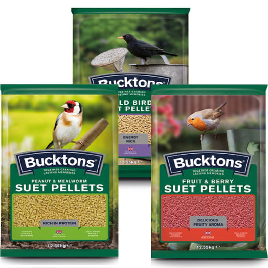 Bucktons - Suet Pellets (12.55kg)