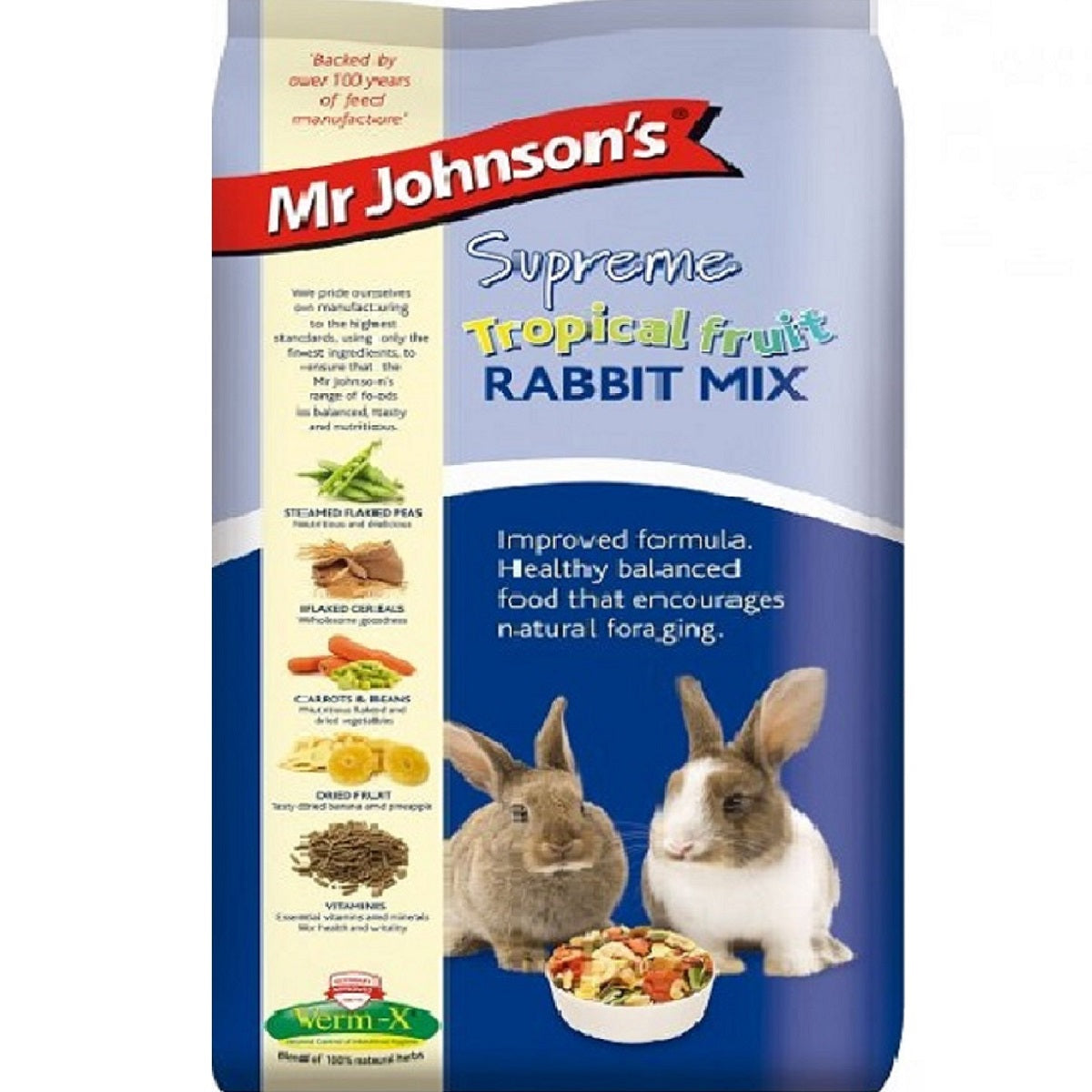 Mr Johnsons - Supreme Tropical Fruit Rabbit Mix
