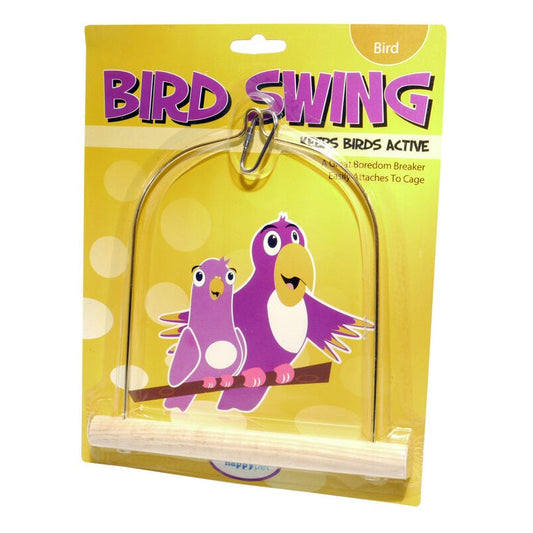 The Bird House  -  Wooden Swing